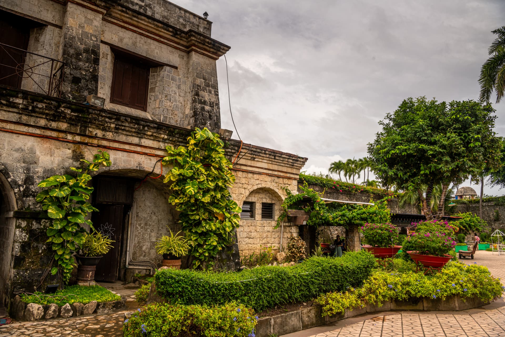 Fort San Pedro gardens in Cebu City